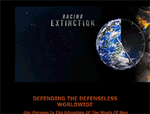 Tablet Screenshot of globalwildlifewarriors.org